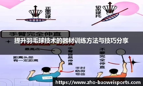 提升羽毛球技术的器材训练方法与技巧分享